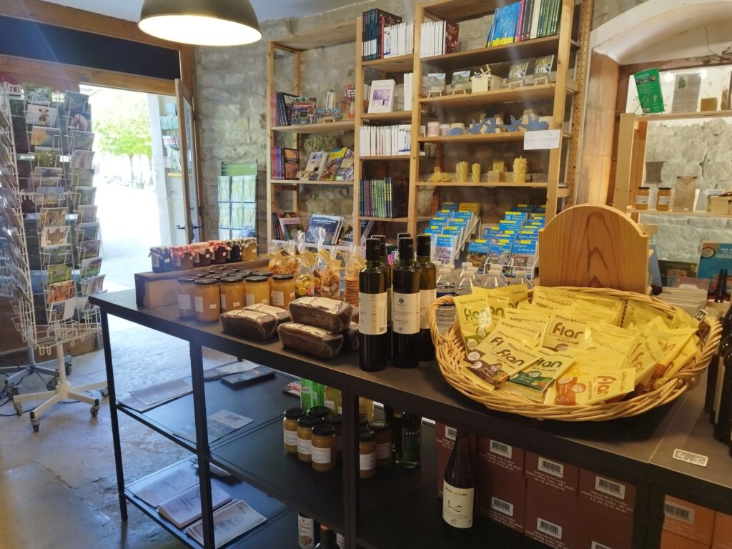 Boutique de l'abbaye de Baume les Messieurs
